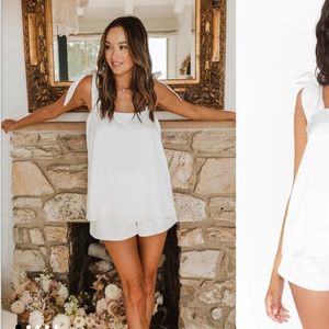 Show Me Your Mumu Glamtime Shorts and Makeup Tank Set